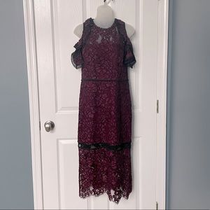 Lace cocktail dress